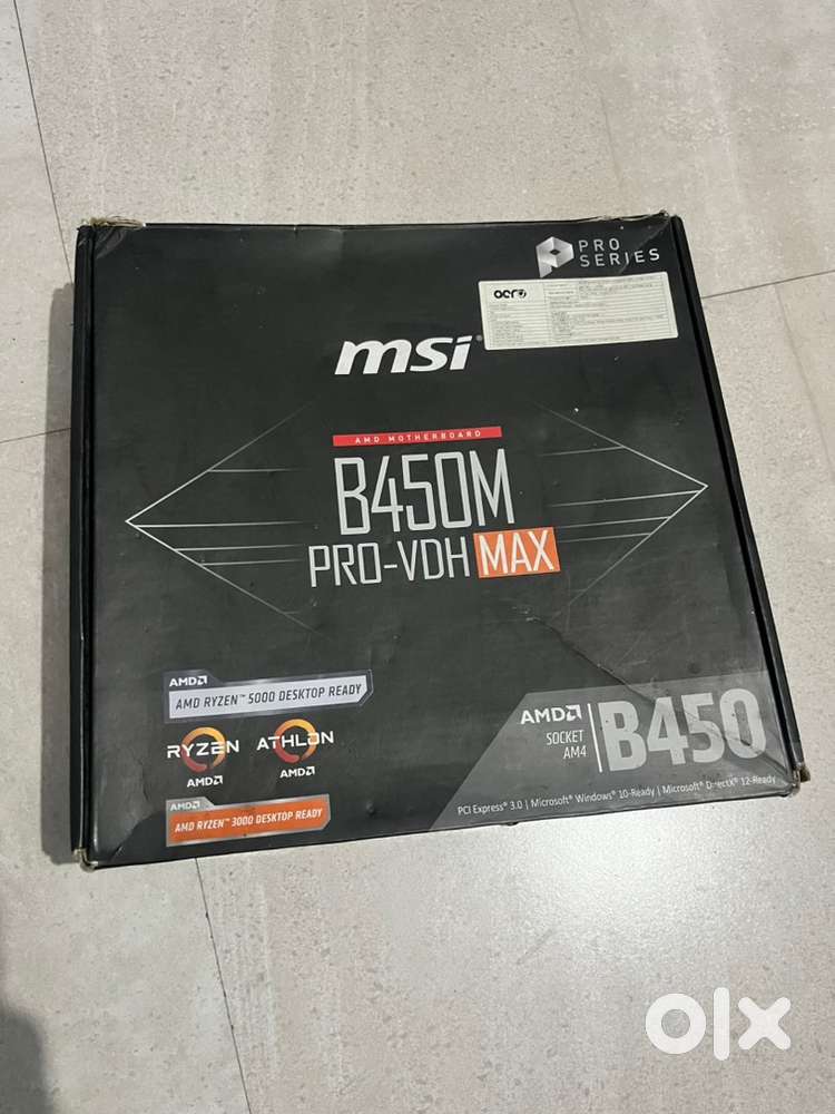 MSI B450 PRO-VDH MAX