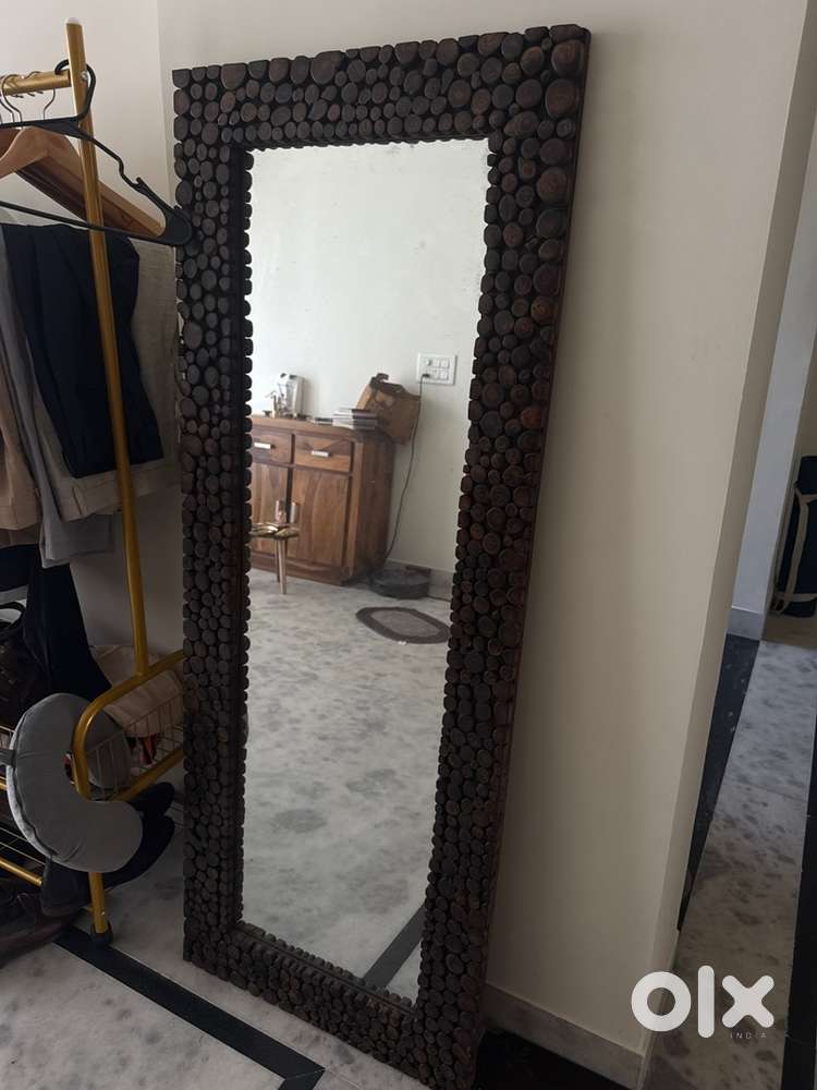 Wooden frame mirror