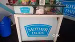 cash counter with glass top