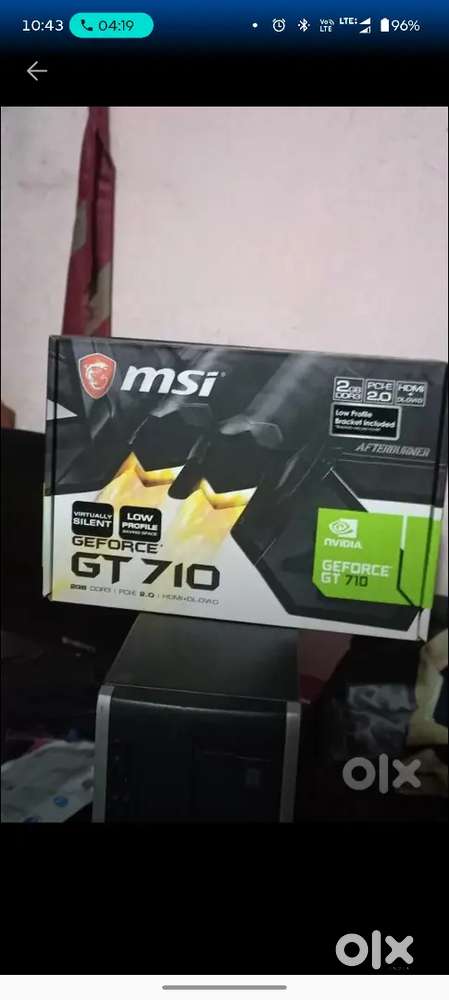 Nvidia Geforce GT-710 Graphic card