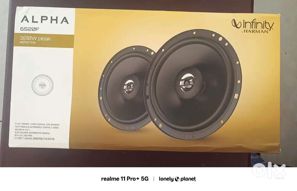 Infinity ALPHA Components and Coaxial speakers for Sale
