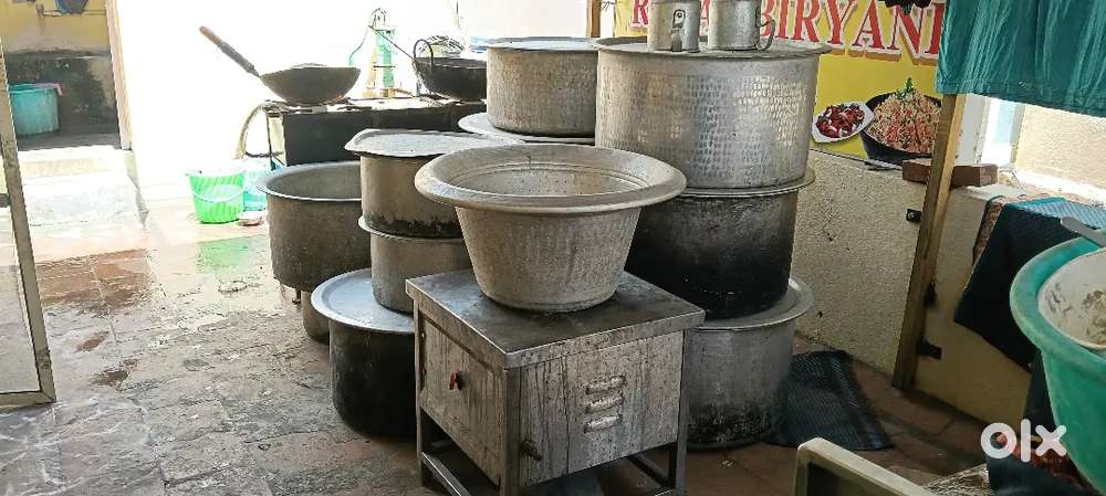Aluminium vessels Hotel purpose
