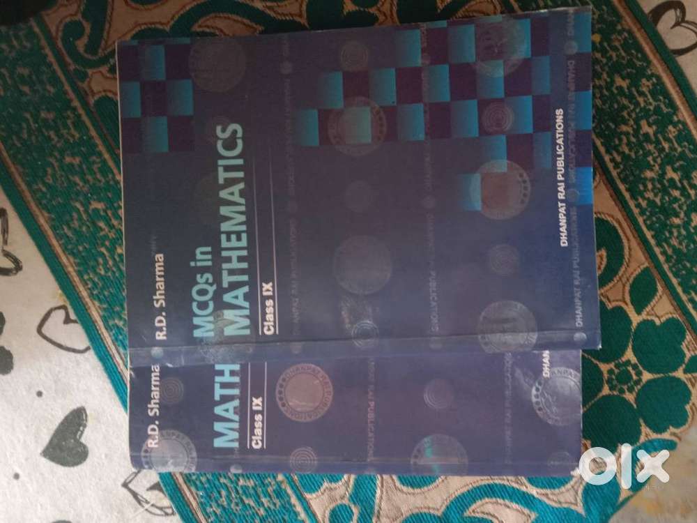 RD sharma class 9 with free mcq book