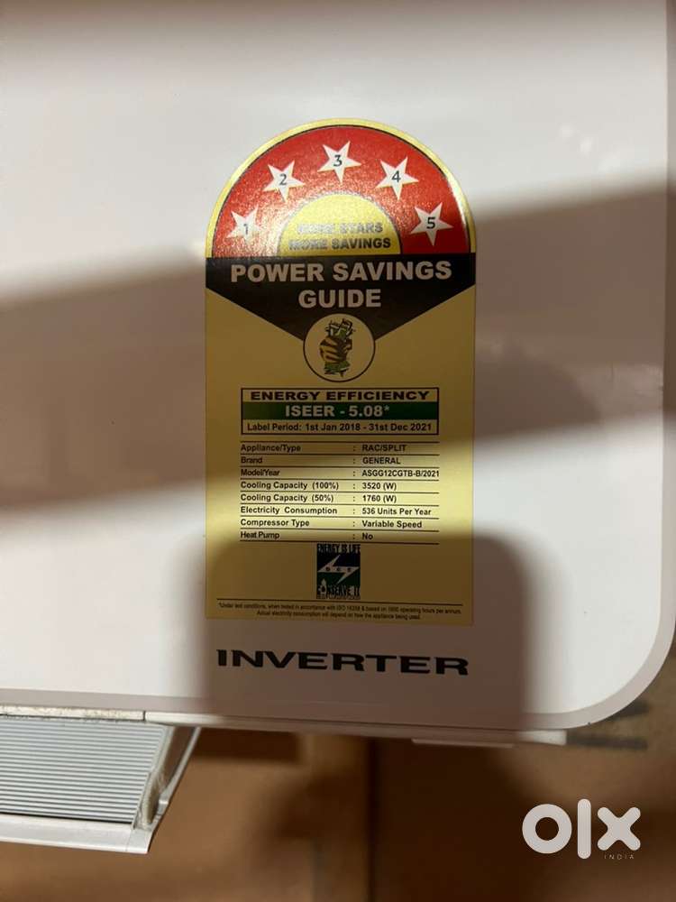 Ogeneral 5Star Inverter Ac