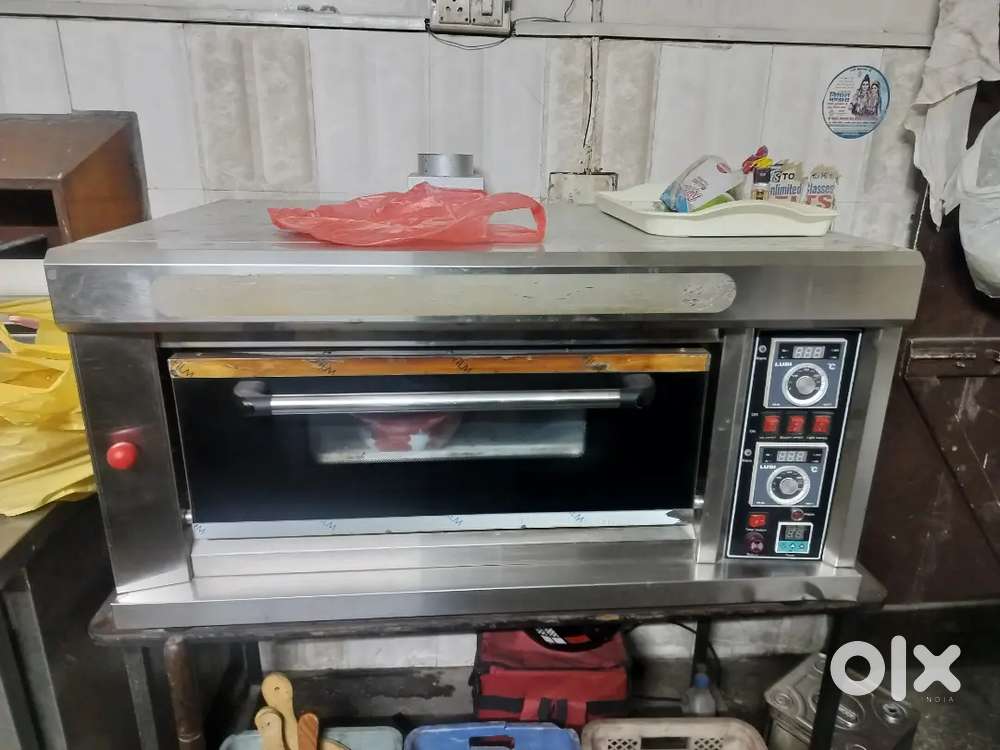 Piza oven electric with gas