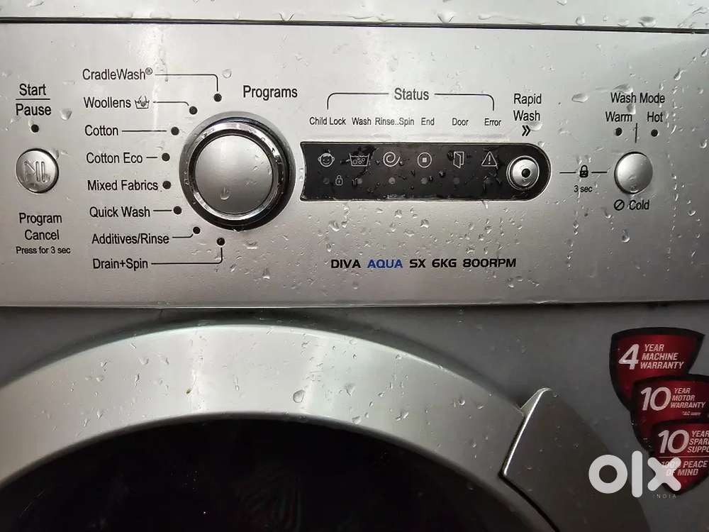 IFB 6KG Front Load 5-Star Washing Machine  Excellent Condition