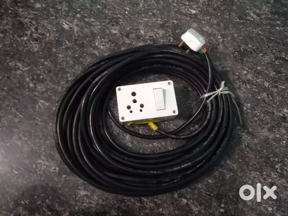 3 core wire with switch box