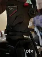 Manfrotto 501 liquid fluid head ball tripod