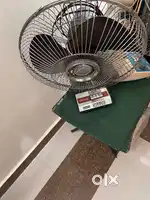 Table fan and table lamp