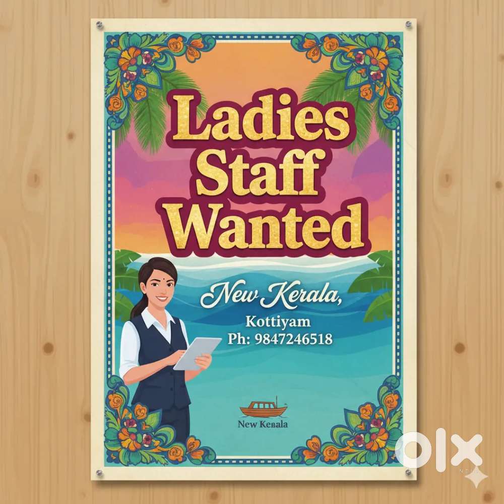 Ladies staff wanted..