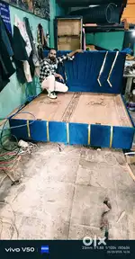 A doubles bed 6 by 6