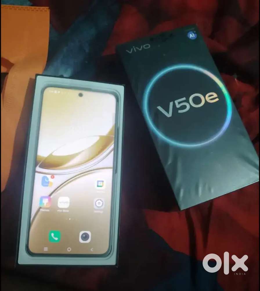 Vivo v50e 8gb 128 gb storage brand new condition hai ek dam nya hai