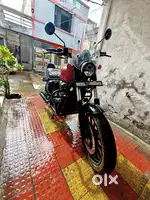 Yezdi Roadster Red Colour fully loaded with accessories