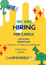 We are hiring Coock