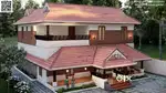 Elegant Designed - 7.99 cent/3BHK Nalukettu House for sale in Thrissur