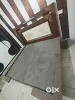 Double bed, fridge,ro, dinning table