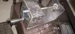 Spring potato cutter machine