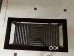 Heavy duty glass centre table