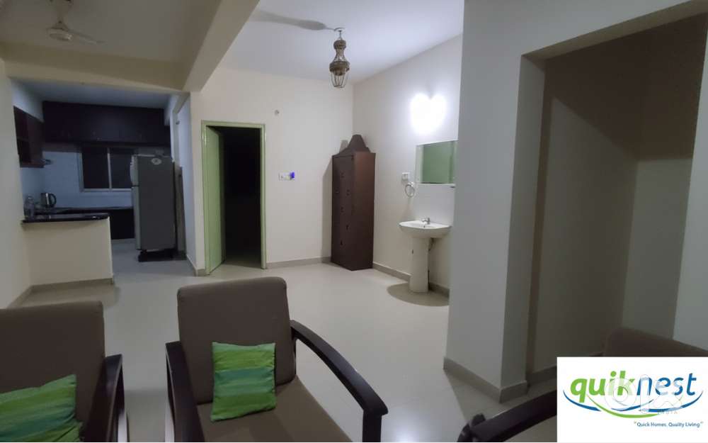 2 BHK Semi-Furnished Apartment for Lease in Bellandur