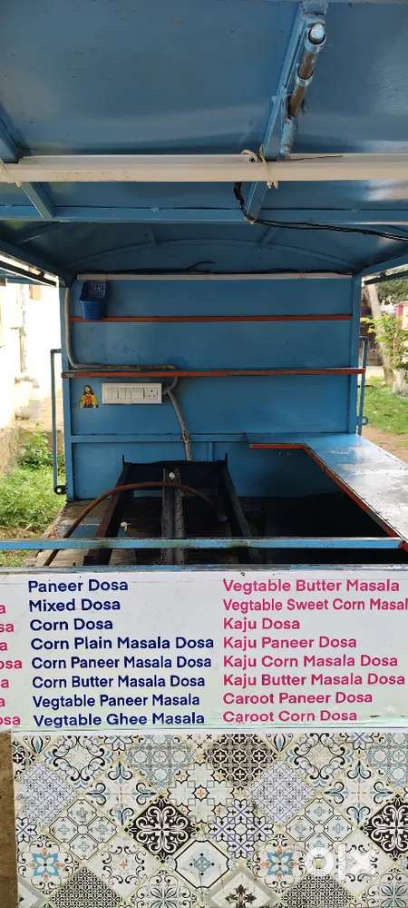 Food truck inculcate hotel items (material)