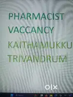 Pharmacist vaccancy