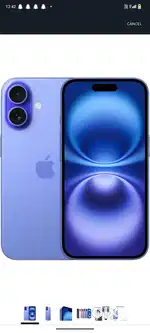 New i phone 16 1 month old