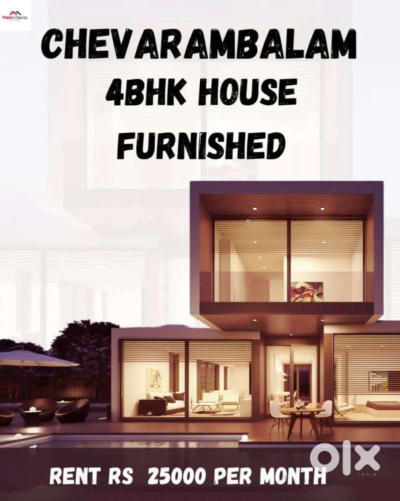 Chevarambalam 4bhk furnished independent house