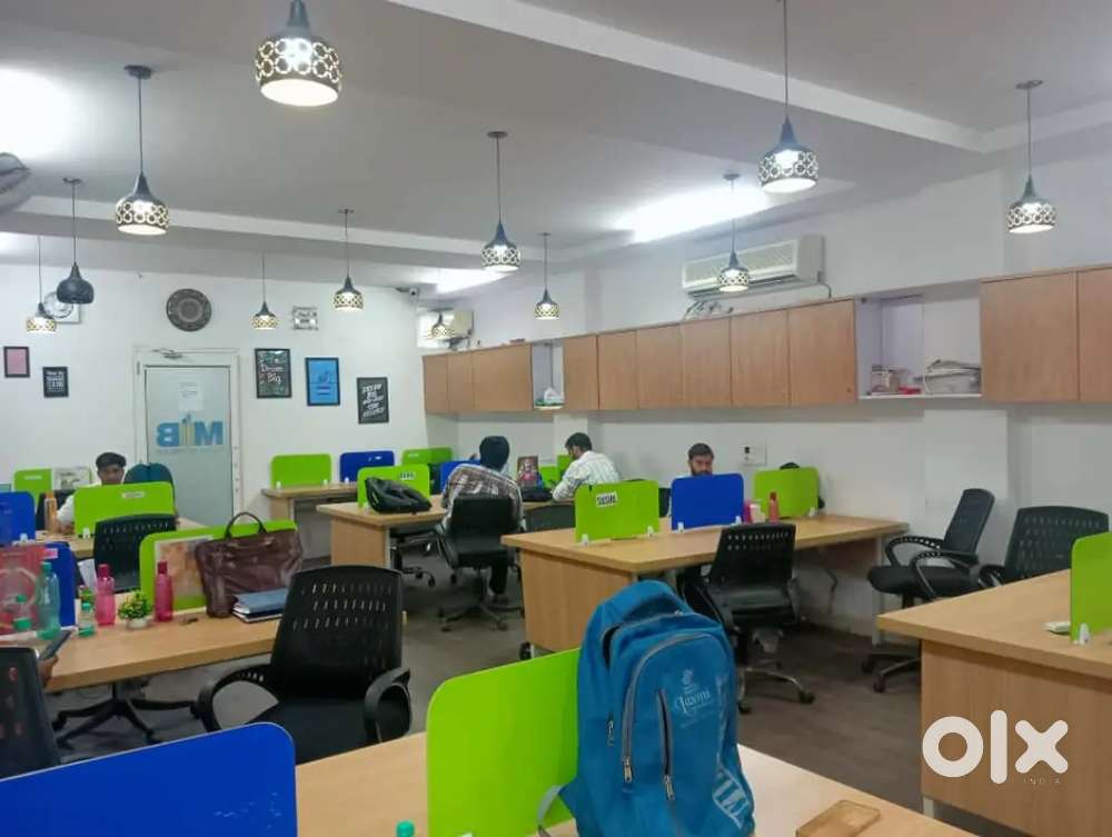 2Cabin+Recp+32Seat+Pntry.Full Furnished Office For Rent In Noida Sec 2