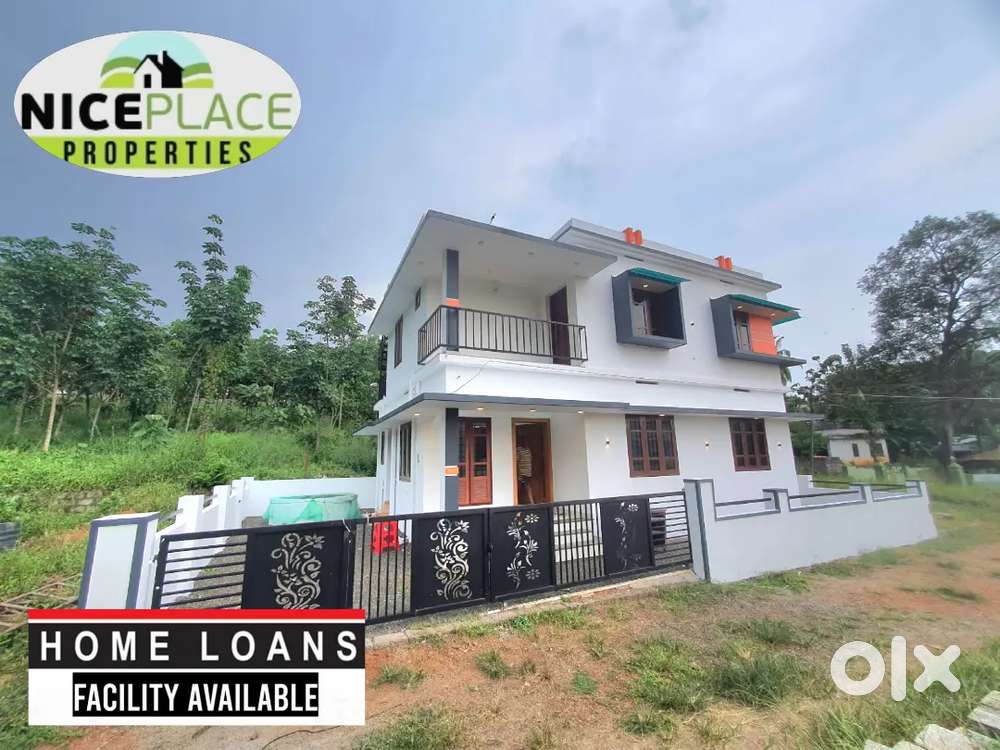 3.700 Cent's land 1400 sqft 3 bhk brand new house for sale