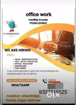 Office assistant and back office