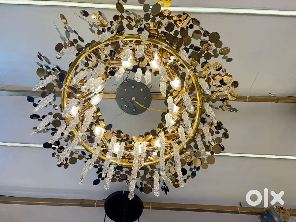 Fancy lights and chandelier