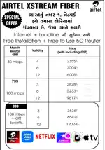AIRTEL XSTREAM FIBER BROADBAND