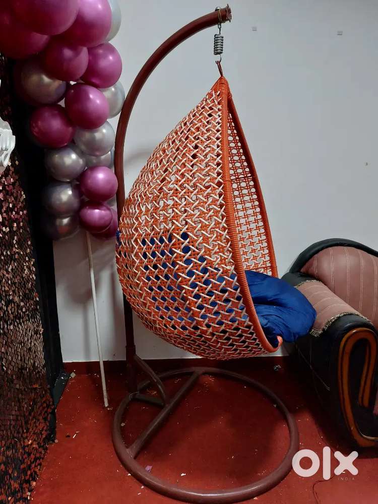 Hanging swing chair and stand