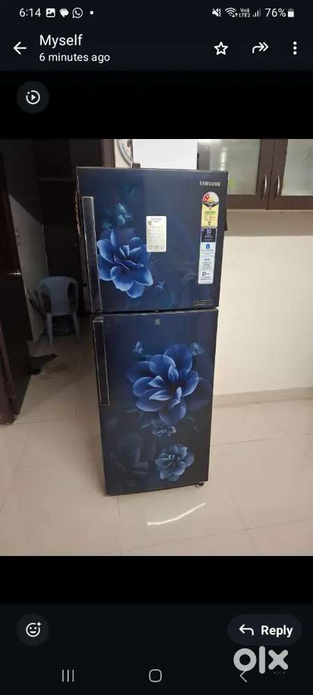 Samsung double door refrigerator