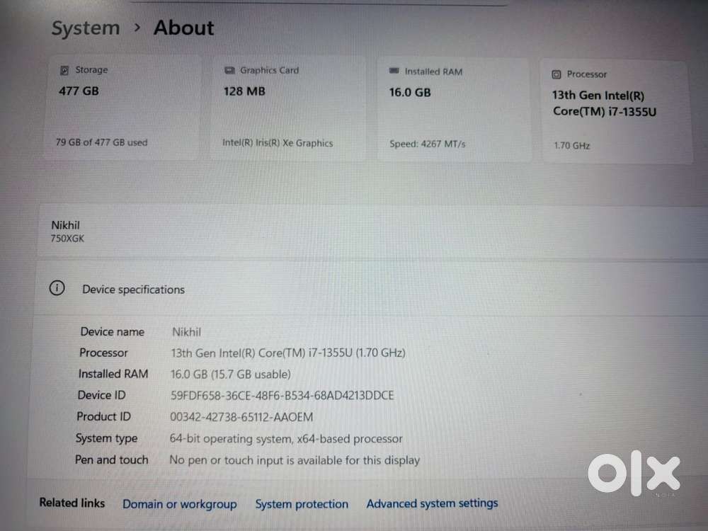 Samsung Galaxy book 4 for sale