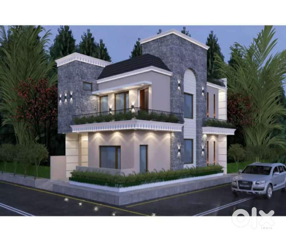 111gaj corner west facing kothi in gated society adj basant avenue