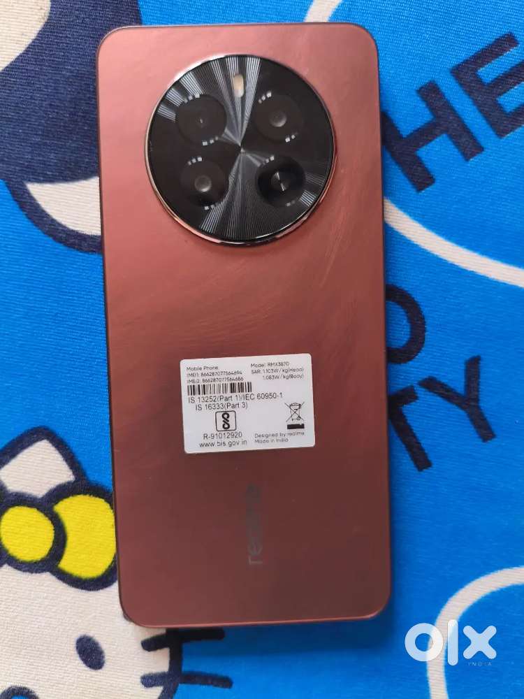 Realme p1 (6+128)scrach less condition