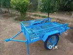 Bike troly 3×5fit new tub les tyor panchar ki koi janjat nahi