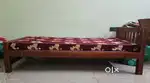 Cot n Mattress, Steel Almirah for Sale