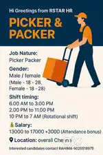 Picker Packer @ thoraipakkam zepto