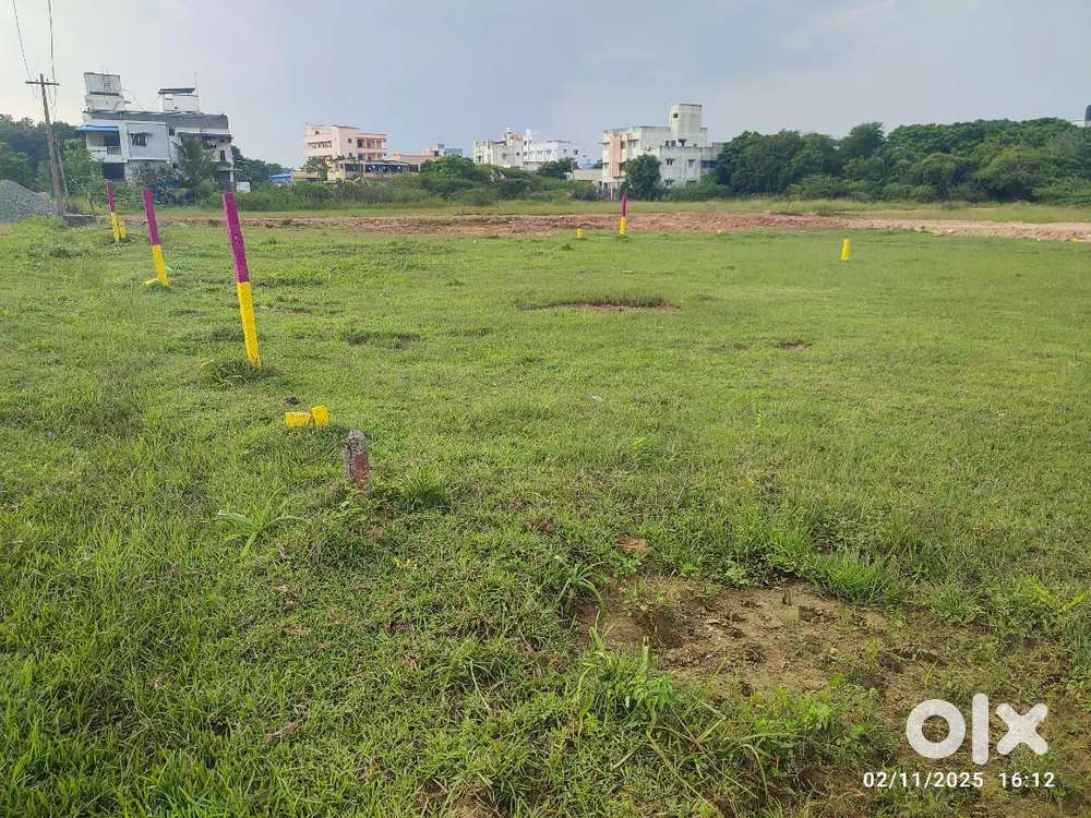 Padappai to Oragadam on road plots for sale