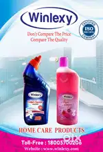 Salesman cleaning products