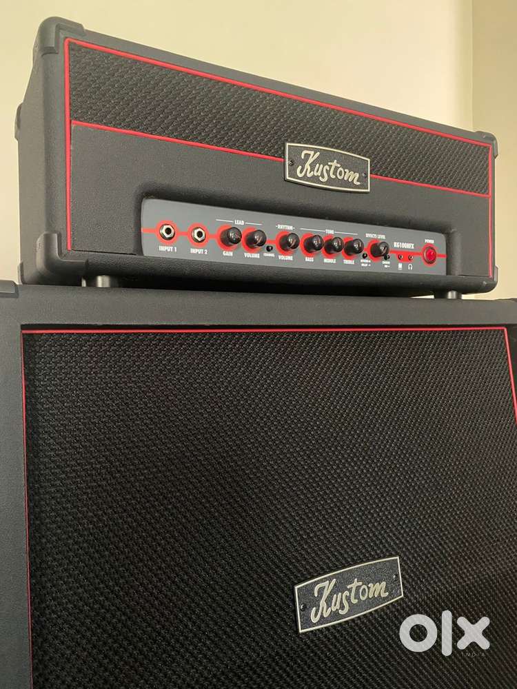 Kustom 100watt Amphead and Cabinet 4 x 12