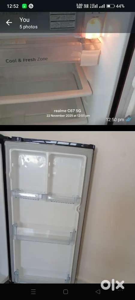 LG Refrigerator 185 Liter Direct Cool