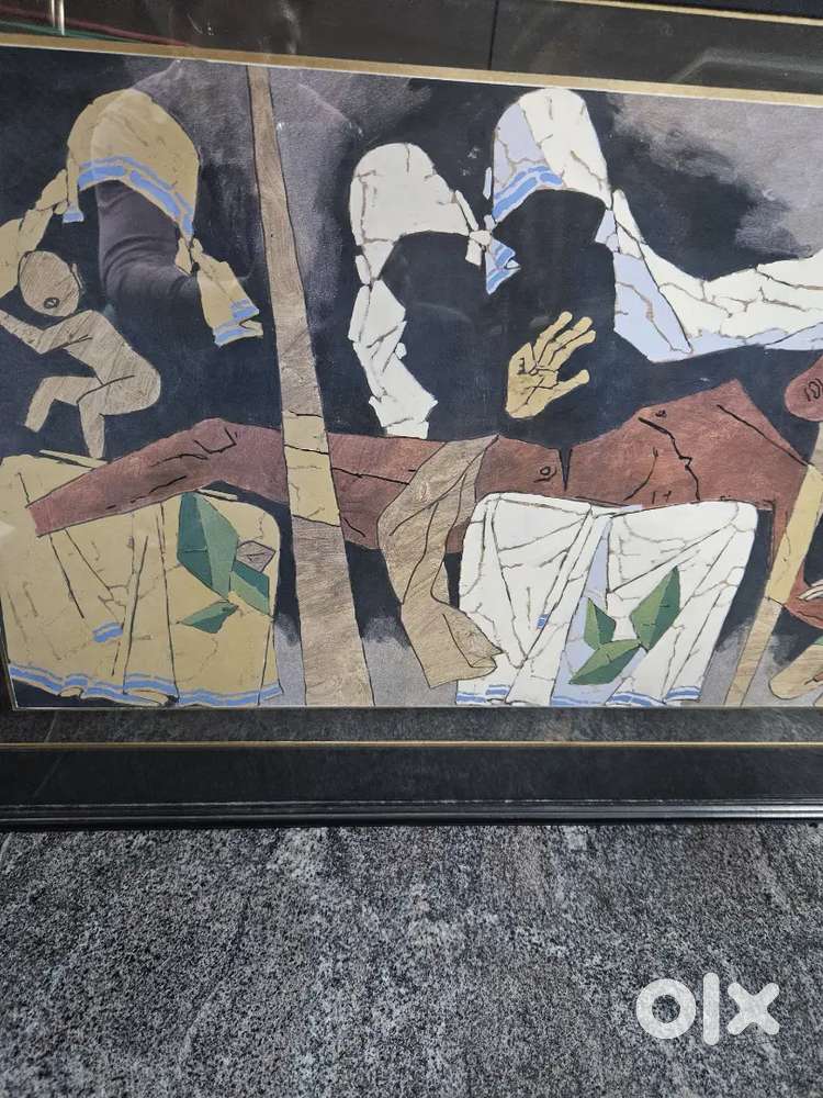 Original painting by MF Hussain. .