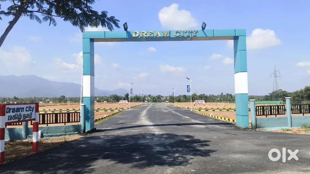 திண்டுக்கல் - நத்தம் ரோடு சாணார்பட்டி அருகே புதிய வீட்டுமனைகள்