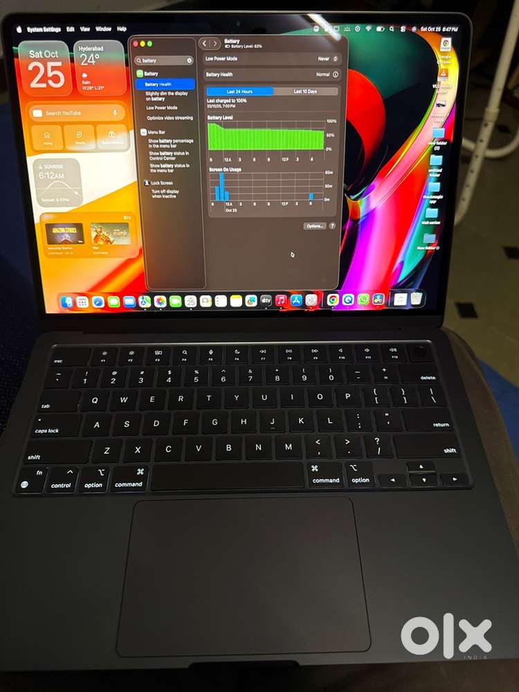 M2 Apple Macbook air - 256GB midnight blue