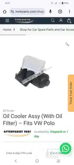 Vw polo,skoda,sudi air cooler