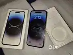 iPhone 14 pro silver colour in top condition