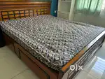King Size Cotton Mattress – 78 x 72 inches (Excellent Condition)
